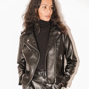 *SOLD* Lulu’s Black Leather Jacket! NWT